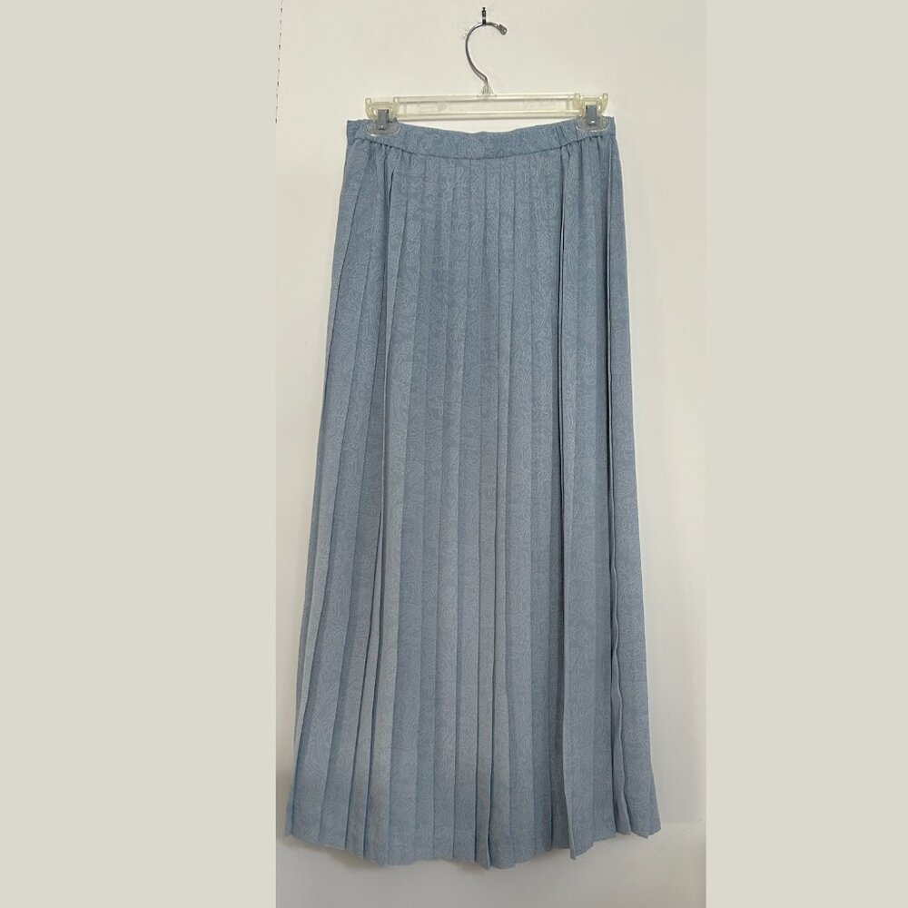 Vintage Talbot Light Blue Pleated Skirt